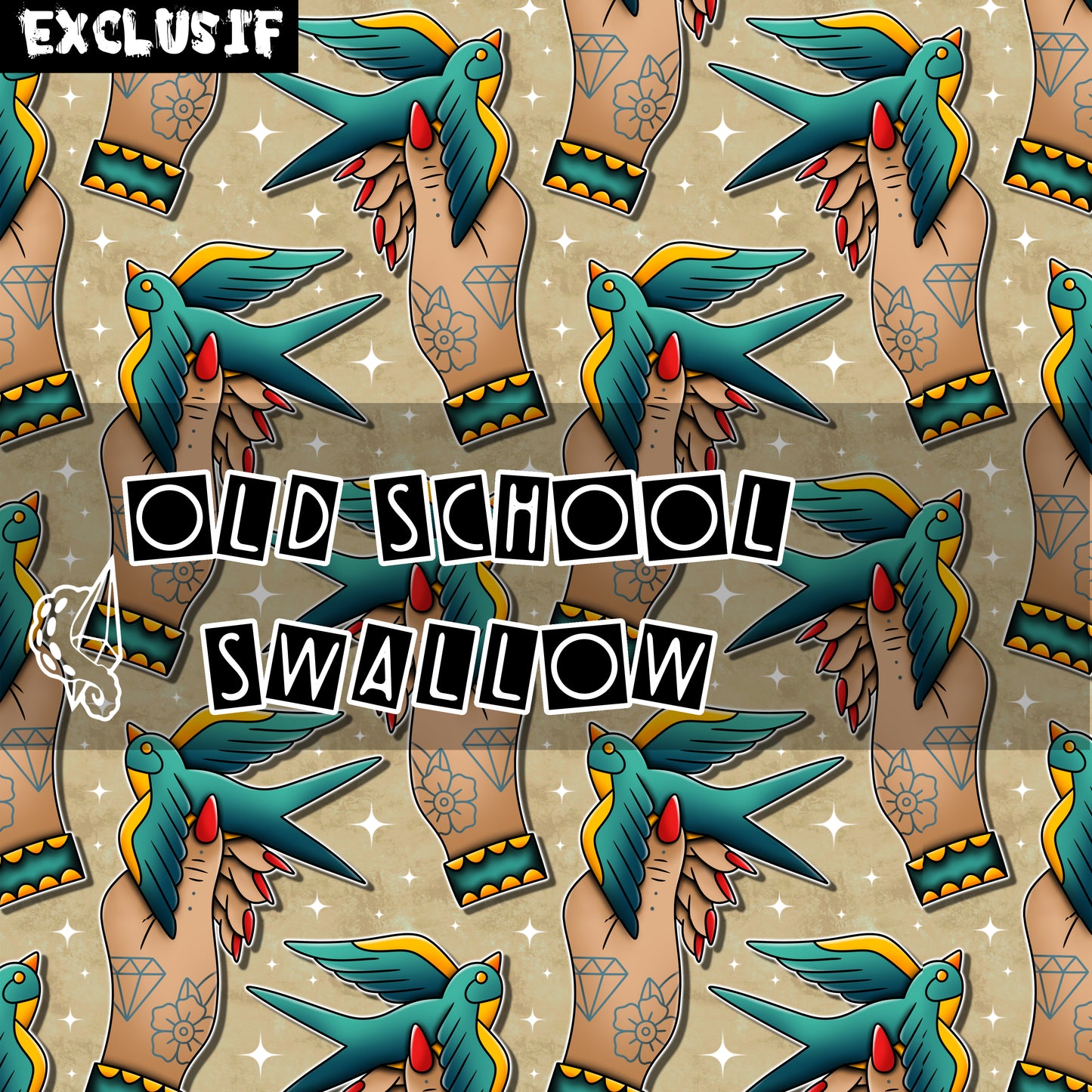 Tissu "Swallow" au choix