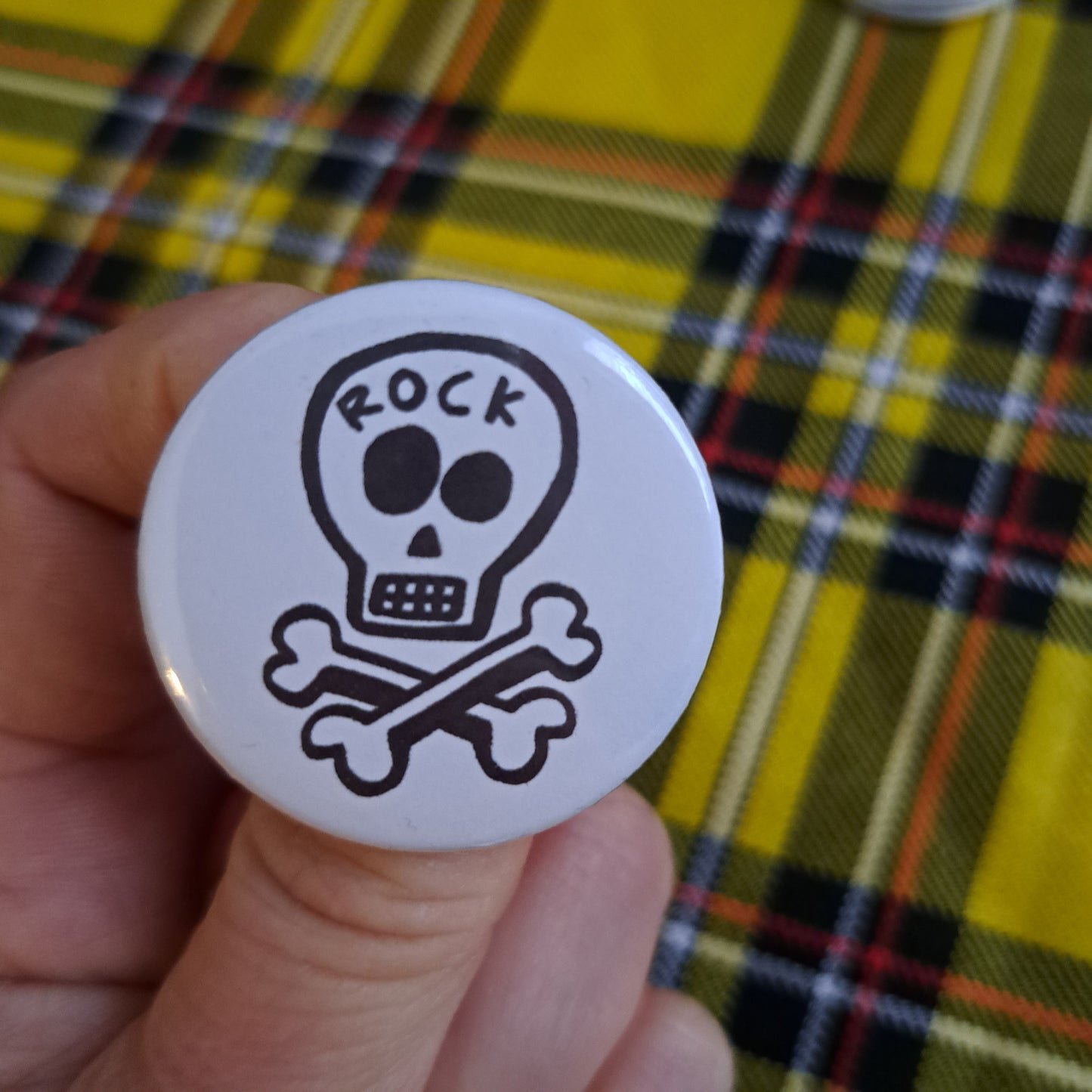 Badge Skull Rock