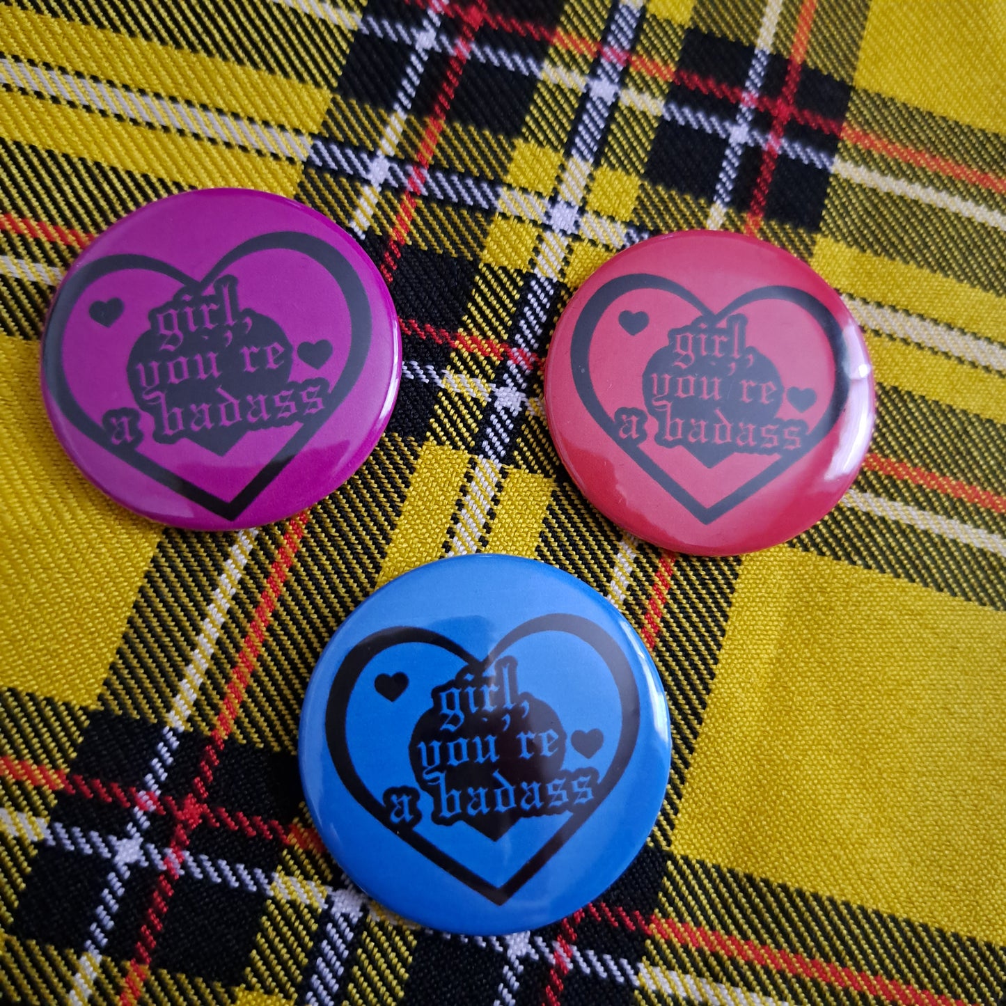 Badge Girl You're a badass