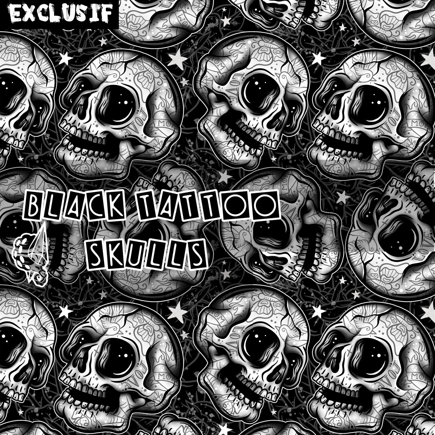 Black Tattoo skulls