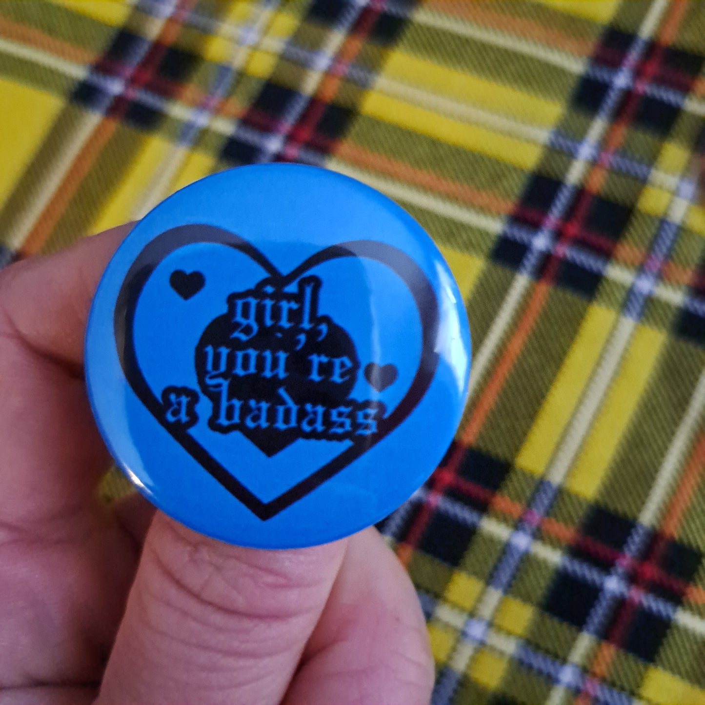 Badge Girl You're a badass