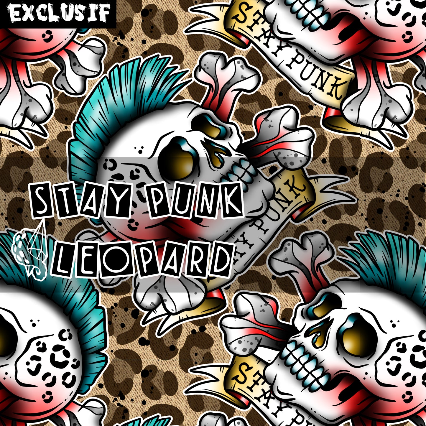 Stay Punk Leopard
