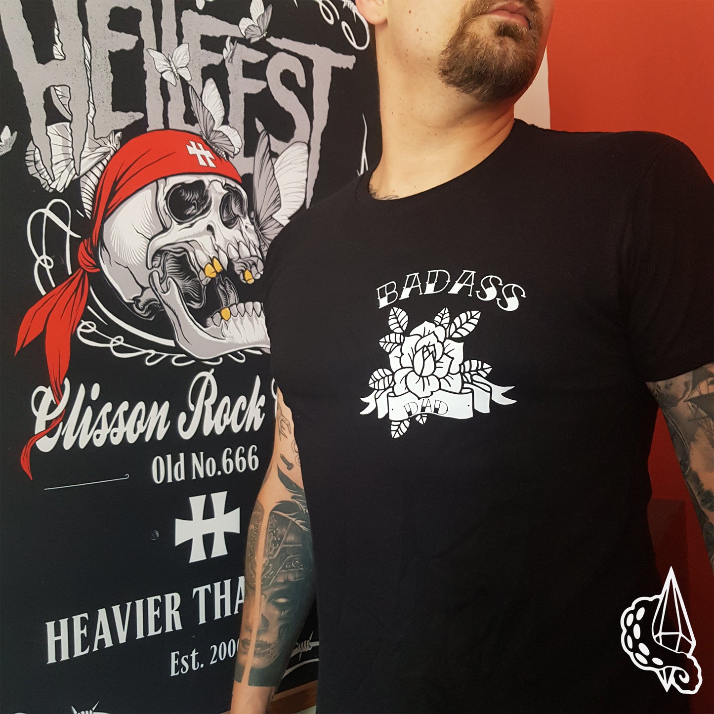 T-Shirt Badass Dad