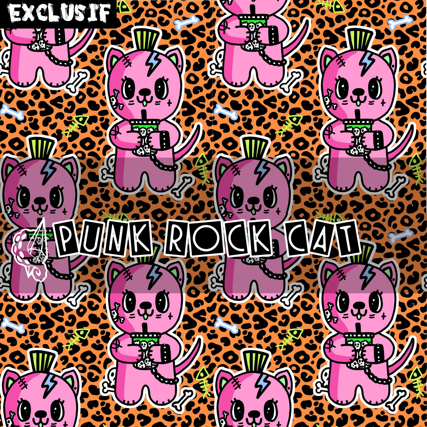 Punk Rock Cat