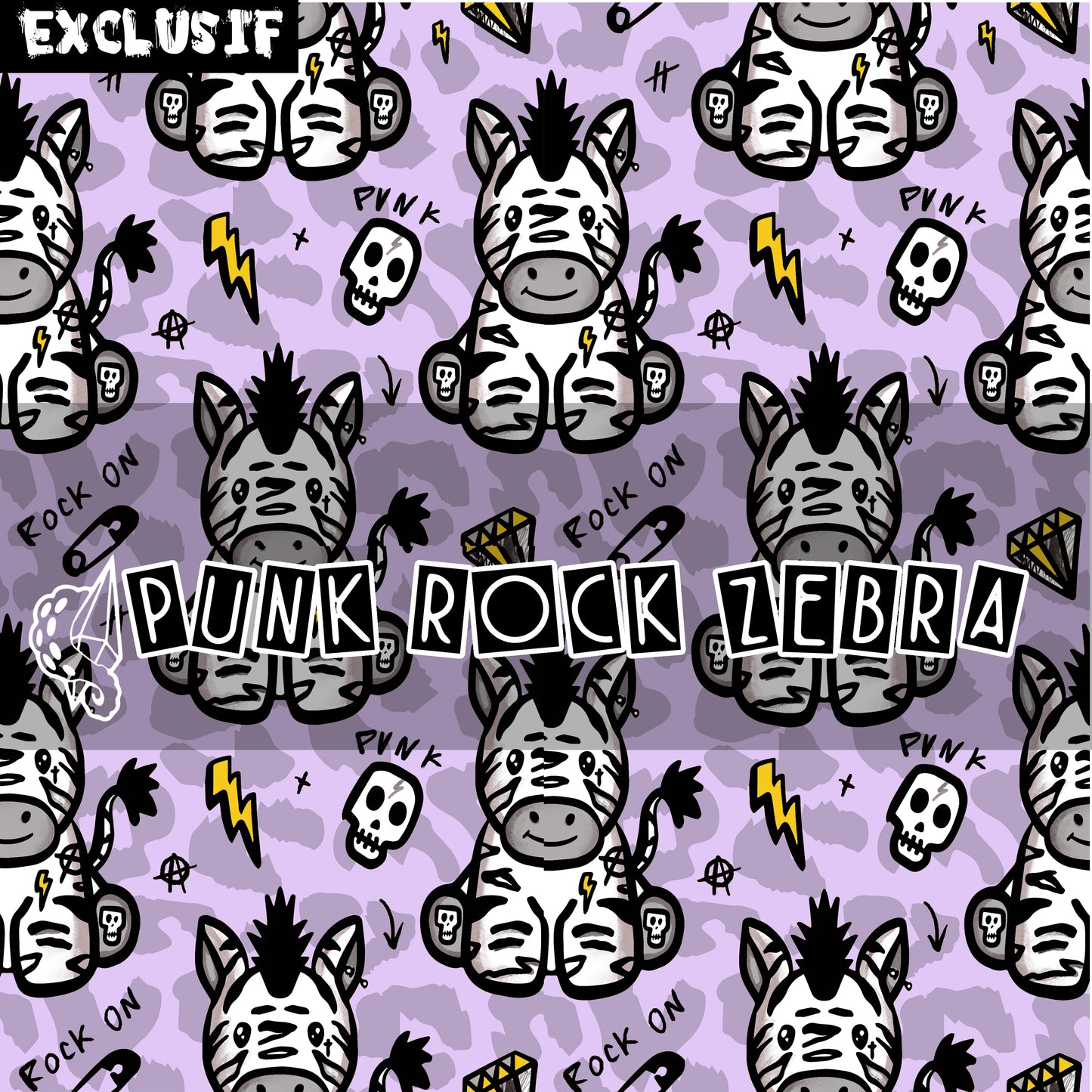 Punk Rock Zebra