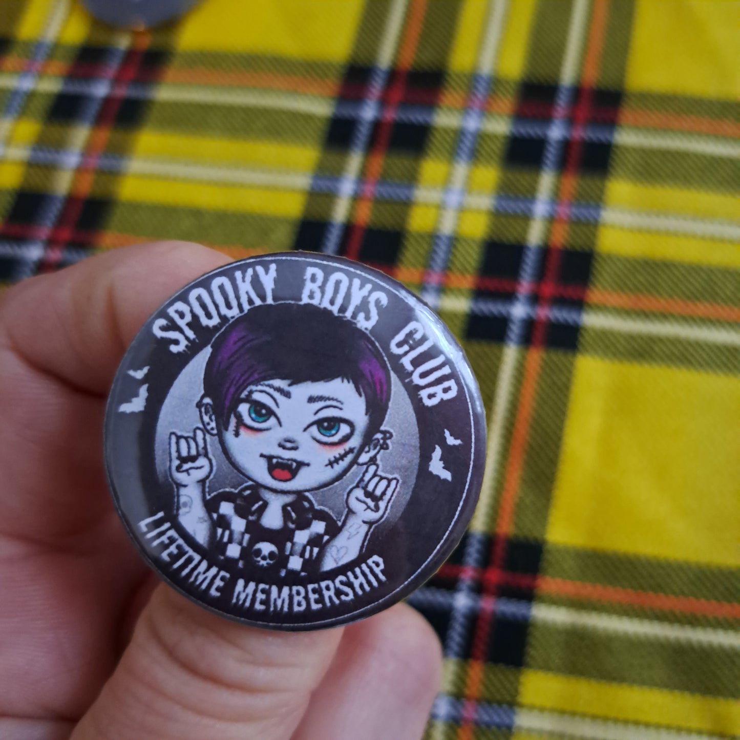 Badge Spooky Boys Club
